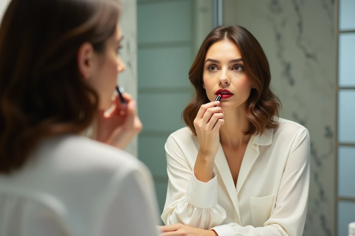 Astuce pour un rouge à lèvres infaillible qui ne file pas